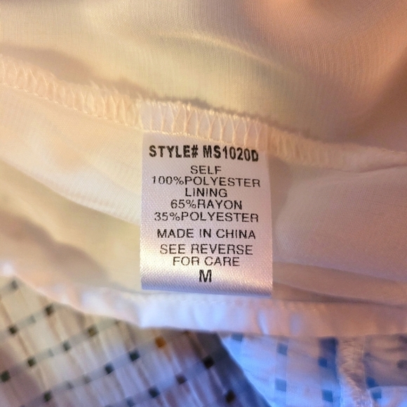 Meet Me In Santorini* Open Back* Sundress* Blue* Sz M - Picture 8 of 10